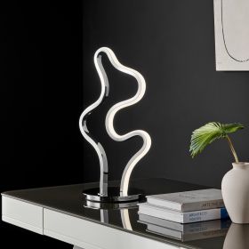 Romney Table Lamp // Chrome