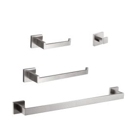 4 - Piece Bathroom Hardware Set
