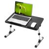 Foldable Laptop Stand Height Angle Adjust Notebook Bed Desk Breakfast Reading Table L Size